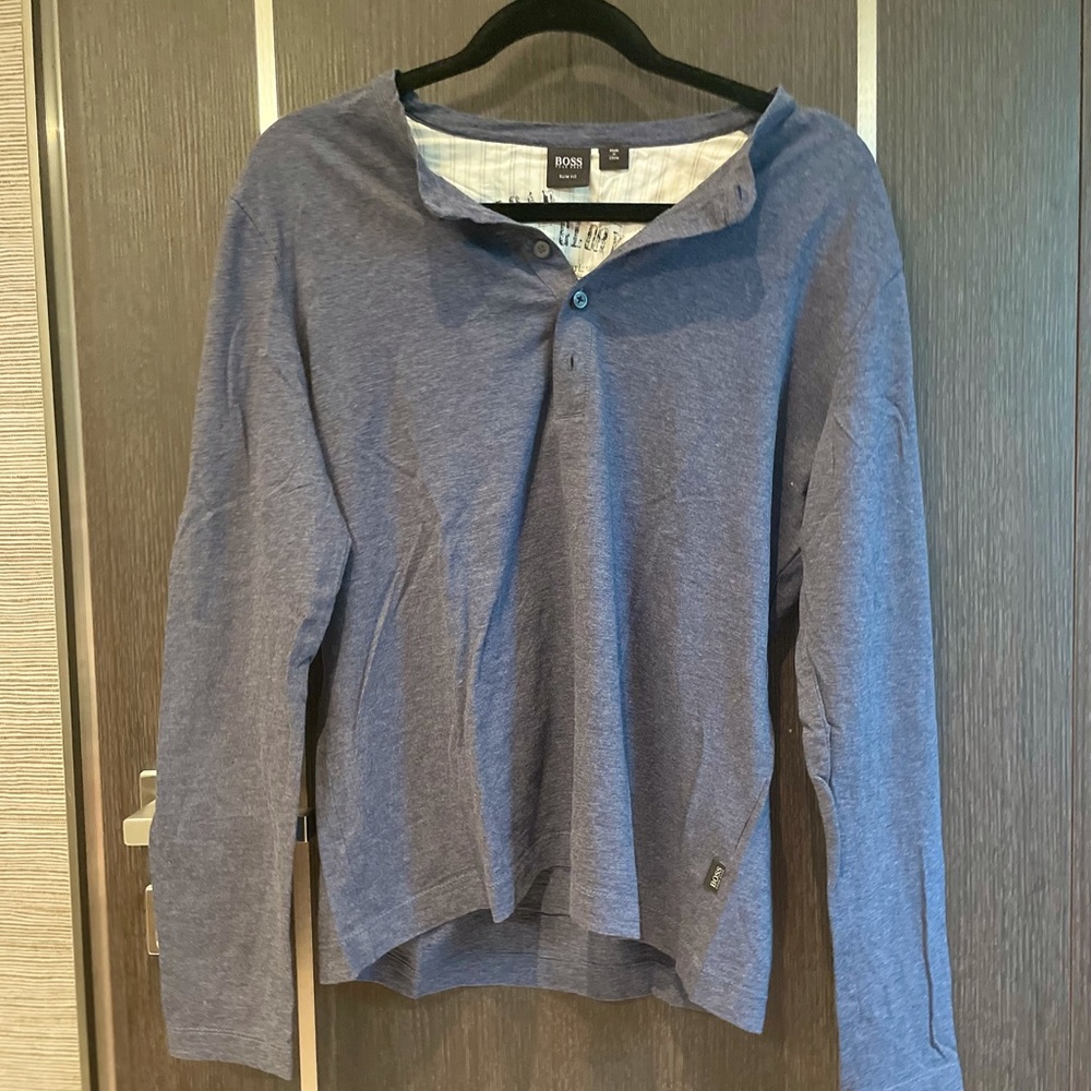 Hugo BOSS long sleeve polo shirt
